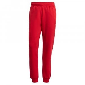 Зауженные брюки Trefoil Essentials, красный Adidas