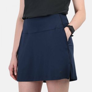 Юбка-шорты для трекинга Dri-FIT UV Victory Womens Golf Skirt, размер L, голубой NIKE. Цвет: голубой