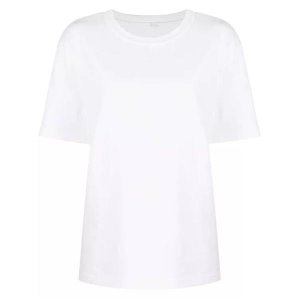 Футболка rubberised logo cotton t-shirt , белый Alexander Wang