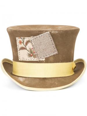 Шляпа Mad Hatter Nick Fouquet. Цвет: телесный
