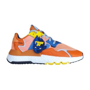 Adidas Ninja x Nite Jogger Big Kids Time In — женские кроссовки янтарного оттенка оранжево-оранжевые Trace-Royal FY0179