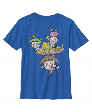 Детская футболка Fairly OddParents Timmy Turner and Fairy Godparents для мальчика Nickelodeon