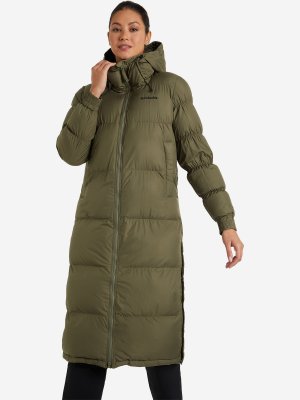 Пальто утепленное женское Pike Lake Long Jacket, Зеленый Columbia. Цвет: зеленый