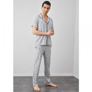Пижама , размер 46, светло-серый Relax Mode. Цвет: светло-серый