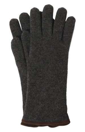 Кашемировые перчатки Svevo. Цвет: серый