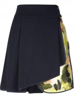 Плиссированная юбка с цветочным принтом Harvey Faircloth
