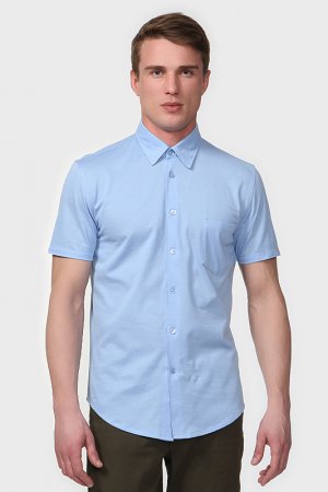 Рубашка Lario Covaldi. Цвет: голубой