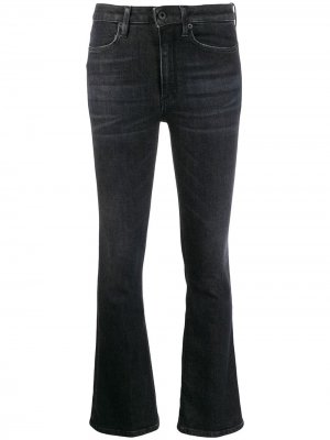 Расклешенные джинсы кроя слим Dondup. Цвет: черный