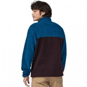 Легкий флисовый пуловер Synchilla Snap-T мужской , цвет Obsidian Plum Patagonia
