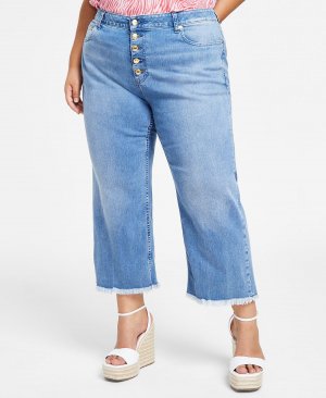 Укороченные джинсы Selma больших размеров с высокой посадкой Michael Kors
