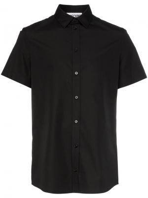 Рубашка с короткими рукавами Moschino. Цвет: черный
