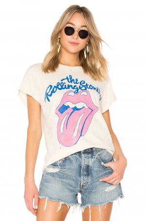 Футболка Rolling Stones, цвет Dirty White Madeworn