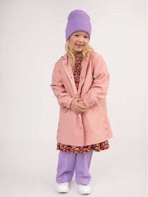 Переходное пальто стандартного кроя , розовый Coccodrillo