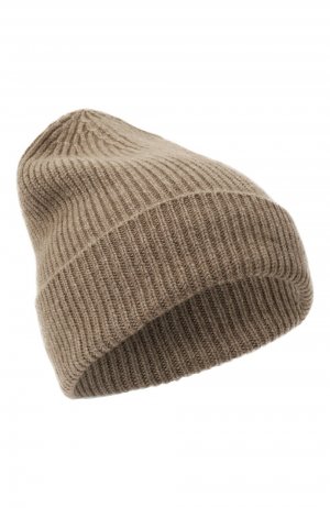 Кашемировая шапка Tegin. Цвет: бежевый