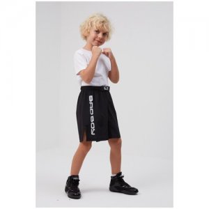 Детские Шорты для MMA Bad Boy Pro Series 2.0 черный/белый - Черный 8 лет. Цвет: черный