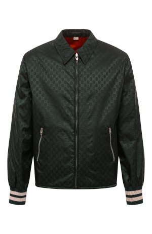 Двусторонняя куртка Gucci. Цвет: зелёный