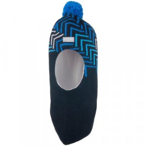 Шапка Mako, размер 50, черный, синий KERRY. Цвет: черный/синий