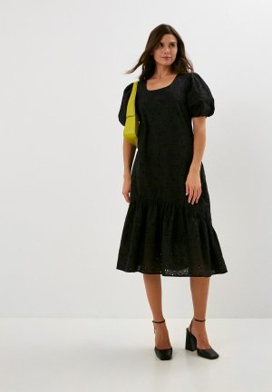 Платье Fabretti. Цвет: черный