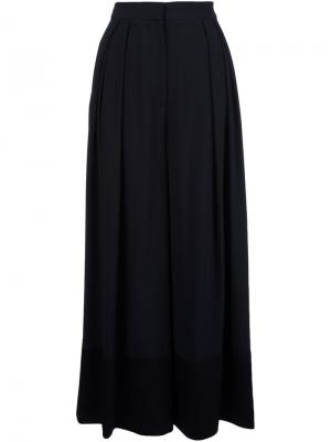 Pleated culottes Givenchy. Цвет: чёрный