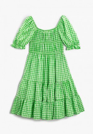 Платье Koton. Цвет: зеленый