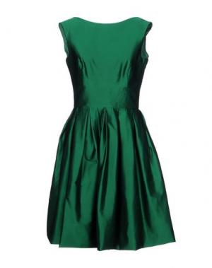 Платье до колена IO COUTURE. Цвет: зеленый