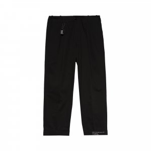 X Frgmnt Hiroshi Fujiwara Logo Черные брюки чинос Moncler Genius