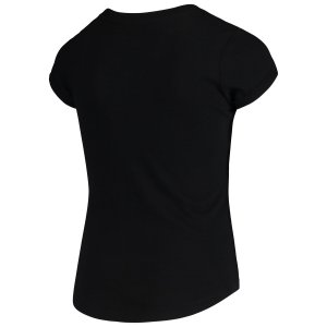 Черная футболка с пайетками для девочек и молодежи New Era San Francisco Giants