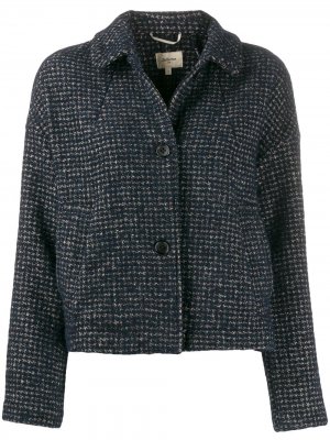 Укороченный приталенный пиджак Bellerose. Цвет: синий