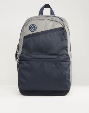 Темно-синий рюкзак Academy Volcom. Цвет: темно-синий