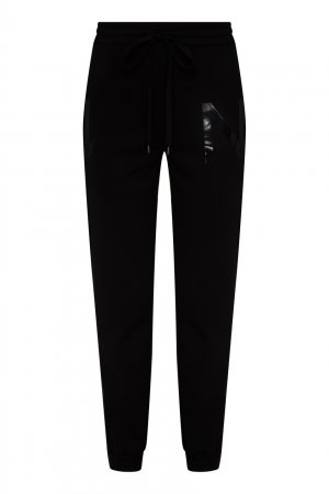 Спортивные брюки с эластичным поясом No.21. Цвет: черный