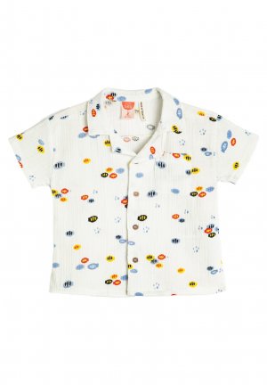 Рубашка SHORT SLEEVE POCKET DETAIL PRINTED , цвет ecru Koton