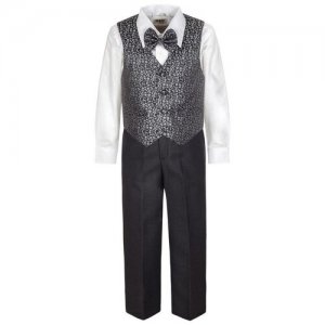 Комплект одежды , размер 92, серый M&D. Цвет: серый
