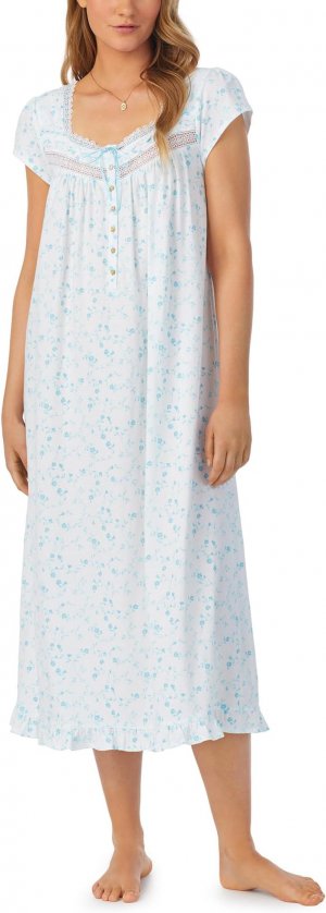 Платье для вальса с короткими рукавами , цвет Aqua Swirl Eileen West