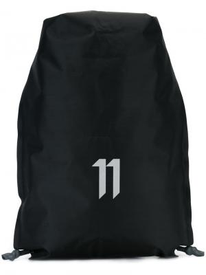 Gym backpack 11 By Boris Bidjan Saberi. Цвет: чёрный
