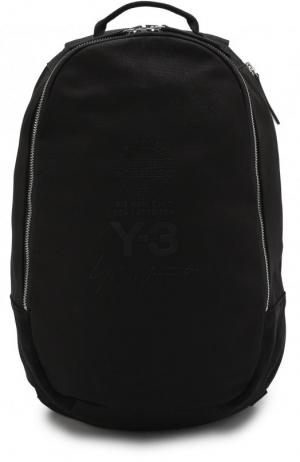 Рюкзак из текстиля Y-3. Цвет: черный
