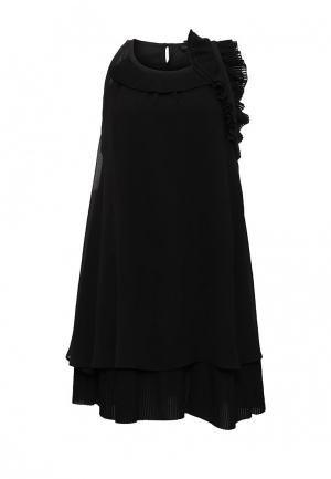 Платье Atos Lombardini. Цвет: черный