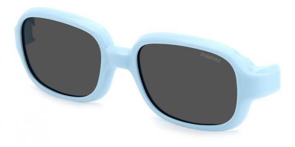 Солнцезащитные очки PLD K003 CL-ON MVU M9, голубой Polaroid. Цвет: голубой