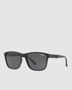 Черные солнцезащитные очки с серыми линзами , черный Arnette