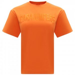 Футболка Parajumpers. Цвет: оранжевый