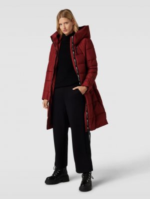 Пальто стеганое с воротником стойкой модель ДЖИЛИАС khujo, темно-красный Khujo. Цвет: красный