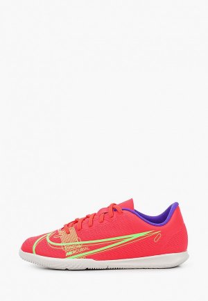 Бутсы зальные Nike JR VAPOR 14 CLUB IC. Цвет: красный