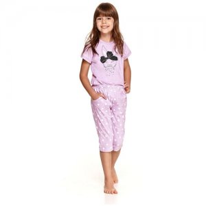 Пижама , размер 104, фиолетовый Taro. Цвет: фиолетовый