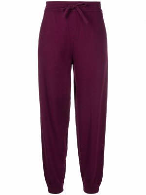 Спортивные брюки с кулиской и завышенной талией Isabel Marant Étoile. Цвет: фиолетовый