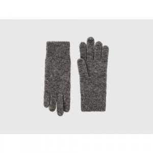 Перчатки , размер One Size, серый UNITED COLORS OF BENETTON. Цвет: серый