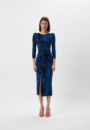 Платье Diane von Furstenberg reversible. Цвет: разноцветный