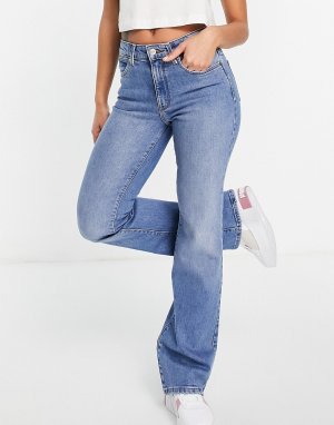 Расклешенные джинсы из выбеленного денима -Голубой Wrangler