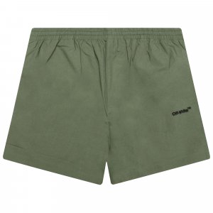 Пижамные шорты Arrow Outline, Армейский/Зеленый Off-White
