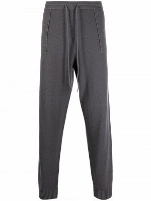 Кашемировые брюки с кулиской Iris Von Arnim. Цвет: серый