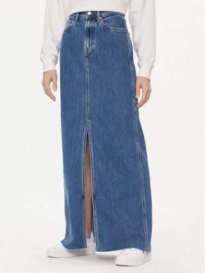 Джинсовая юбка стандартного кроя , синий Tommy Jeans