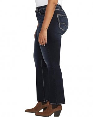 Джинсы Plus Size Avery High-Rise Slim Bootcut Jeans W94627EDB484, индиго Silver Co.